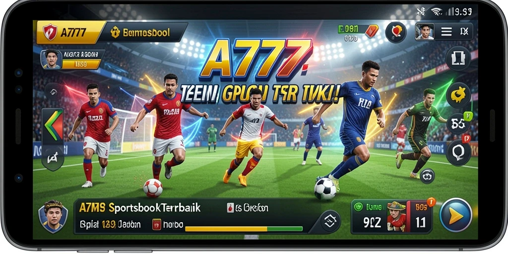 Screenshot A7777 menampilkan antarmuka taruhan yang menarik dan interaktif.