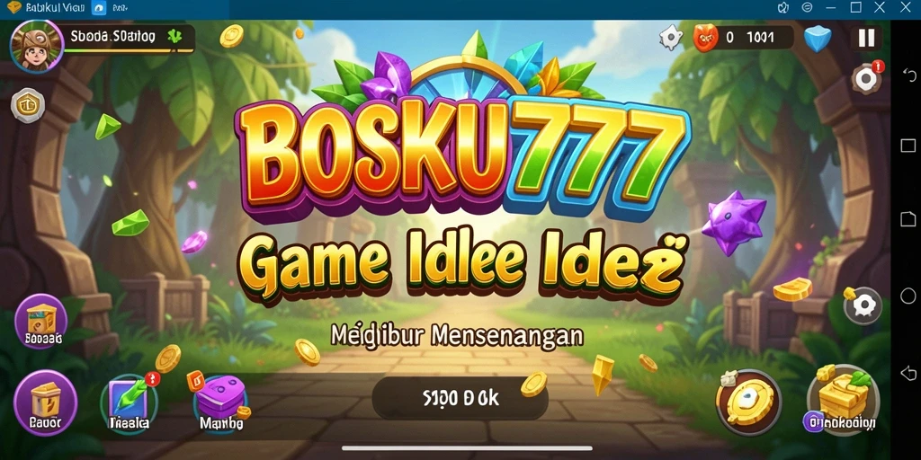 Tangkapan layar permainan BOSKU777 memperlihatkan gameplay yang menyenangkan dan santai.
