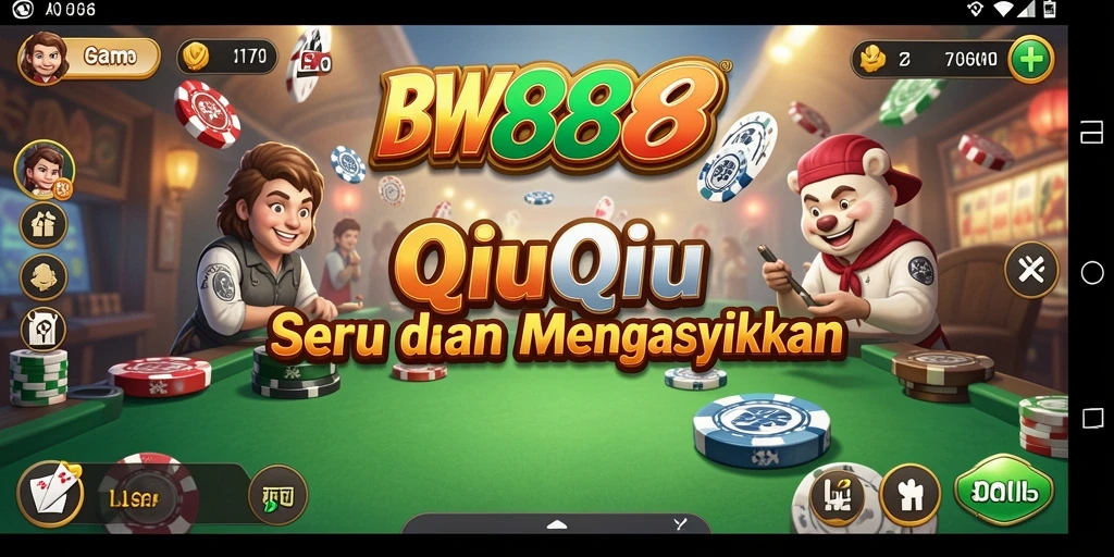 Screenshot gameplay BW888 menampilkan aksi seru dan menarik di QiuQiu.