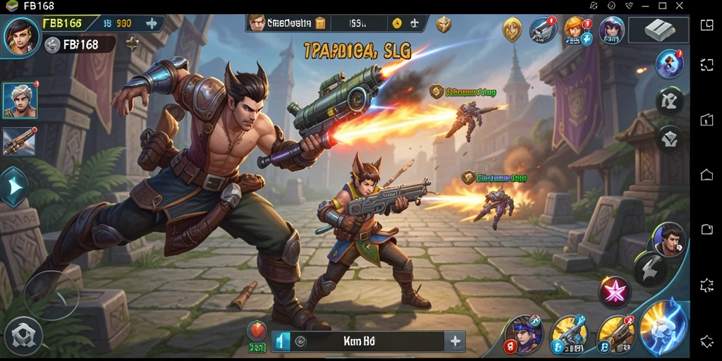 Tampilan gameplay FB168 yang menegangkan dan strategis.