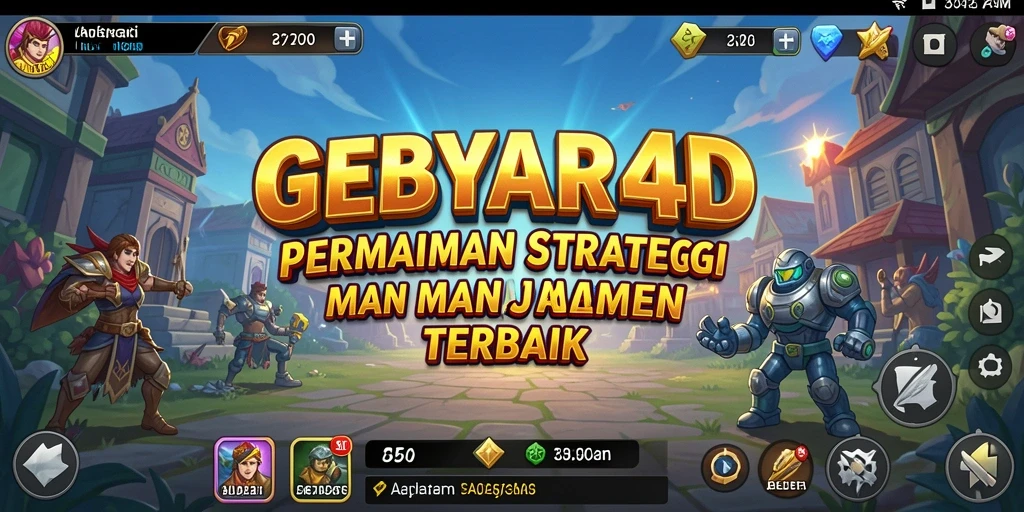 Tampilan gameplay GEBYAR4D yang mendebarkan dan penuh strategi.