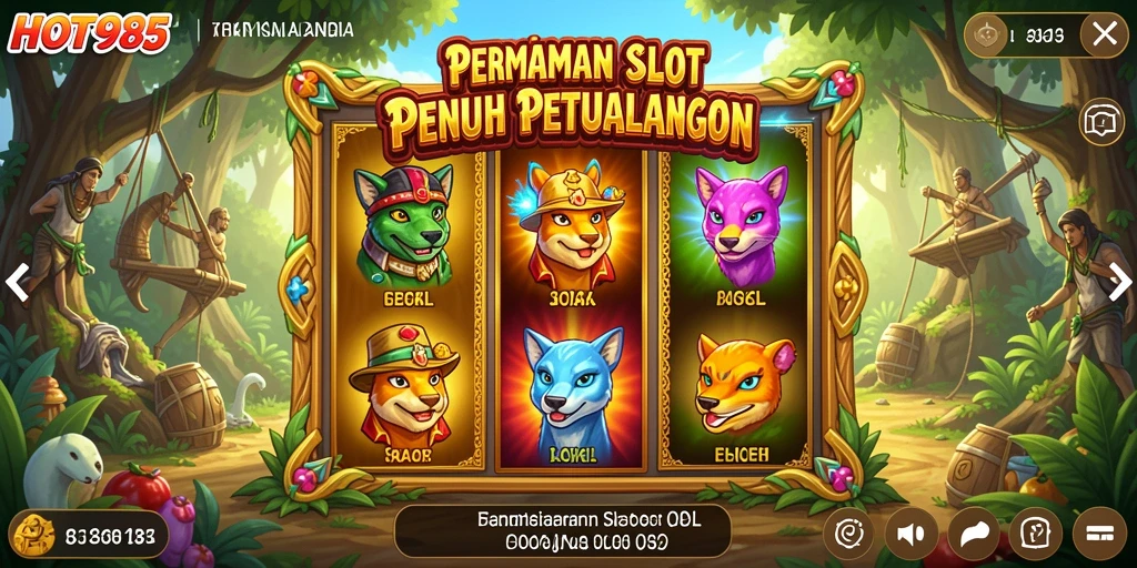 Tampilan menarik dari gameplay Slot di HOT985 yang mengasyikkan.