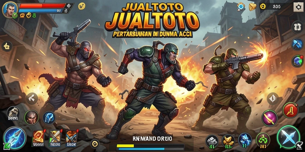 Tampilan mengesankan dari aksi mendebarkan JUALTOTO.