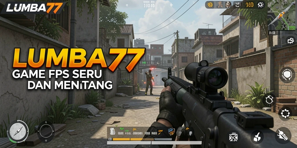 Tampilan gameplay intens dari LUMBA77 dengan aksi tembak-menembak.