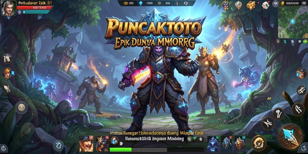 Tampilan gameplay PUNCAKTOTO yang memukau dan penuh aksi.