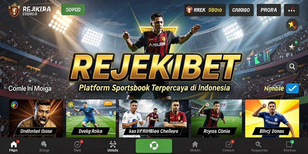 Tampilan gameplay REJEKIBET yang menarik saat taruhan olahraga.