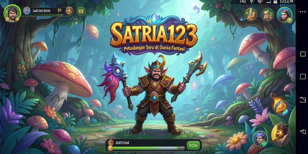 Screenshot dari gameplay SATRIA123 yang menampilkan petualangan seru dan grafis menarik.