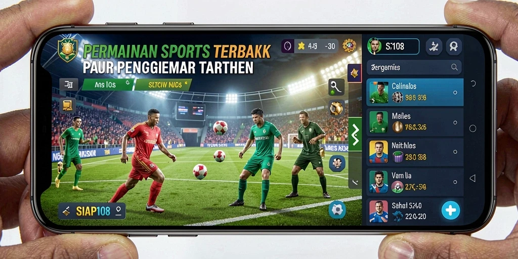 Tampilan antarmuka SIAP108 yang menarik dan mudah dipahami.